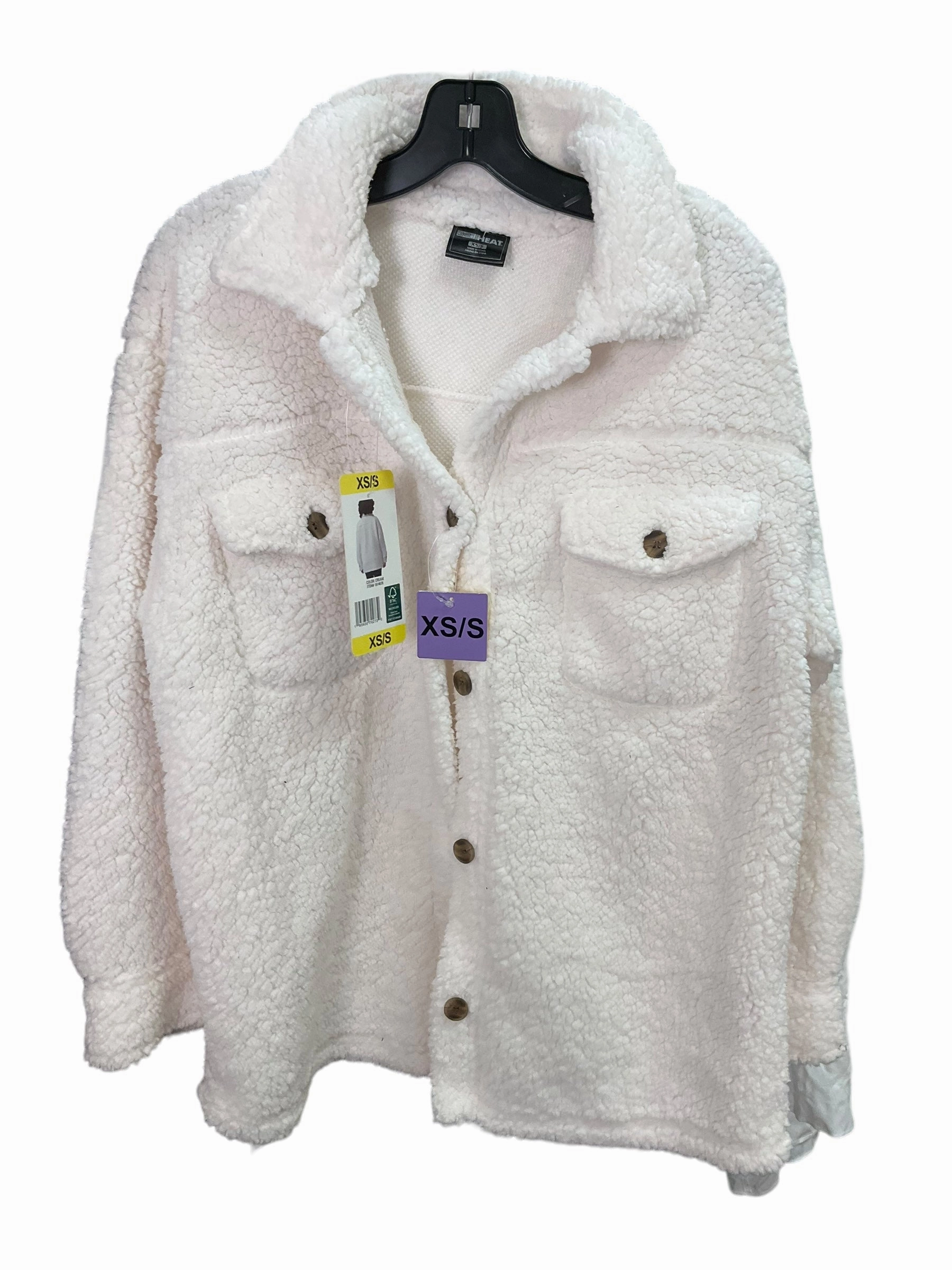 Jacket Shirt By 32 Degrees In White, Size: S UV Resistant Finish Rubberized Trims