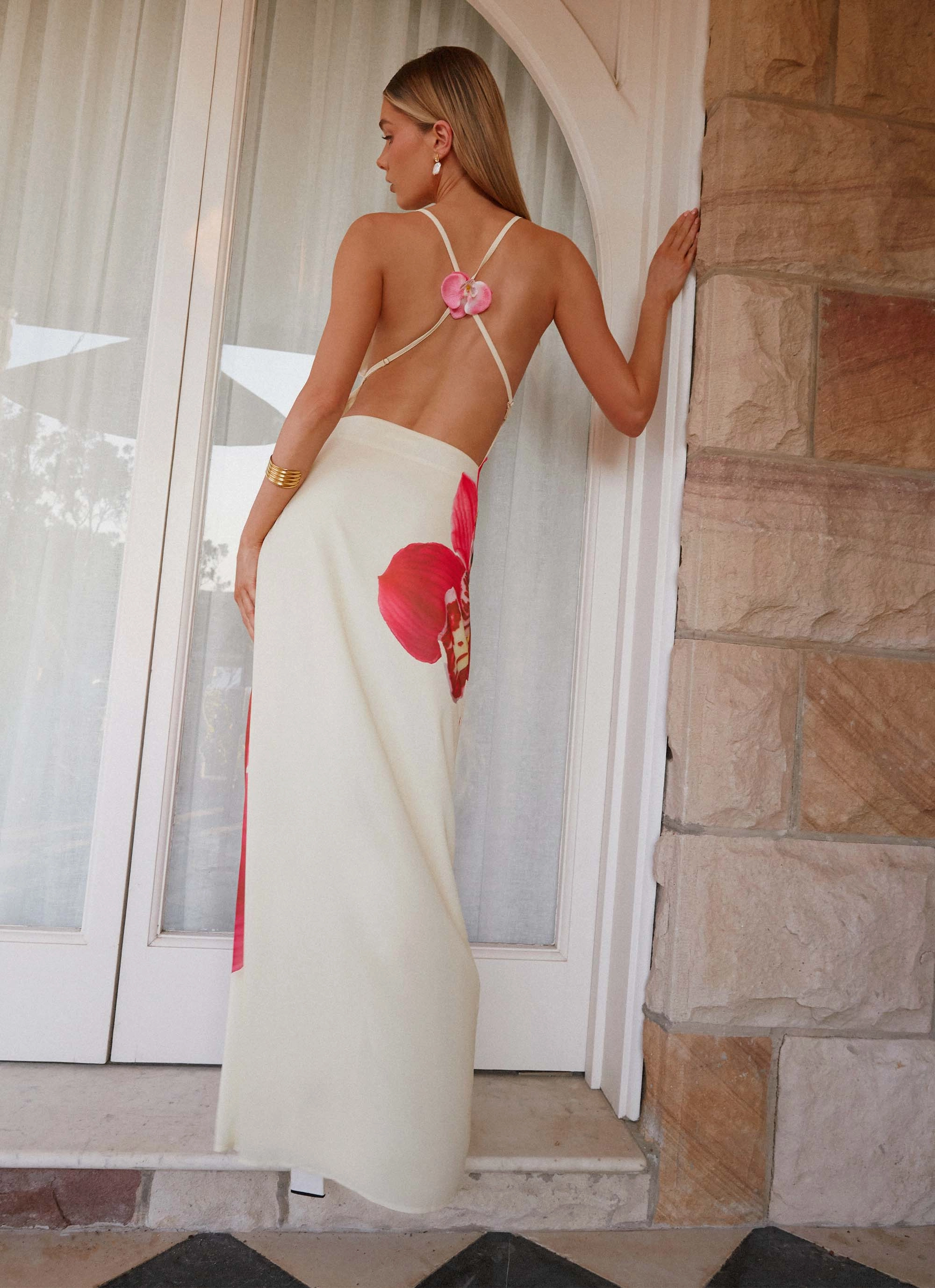 Island Girl Maxi Dress - Yellow Skin Tone