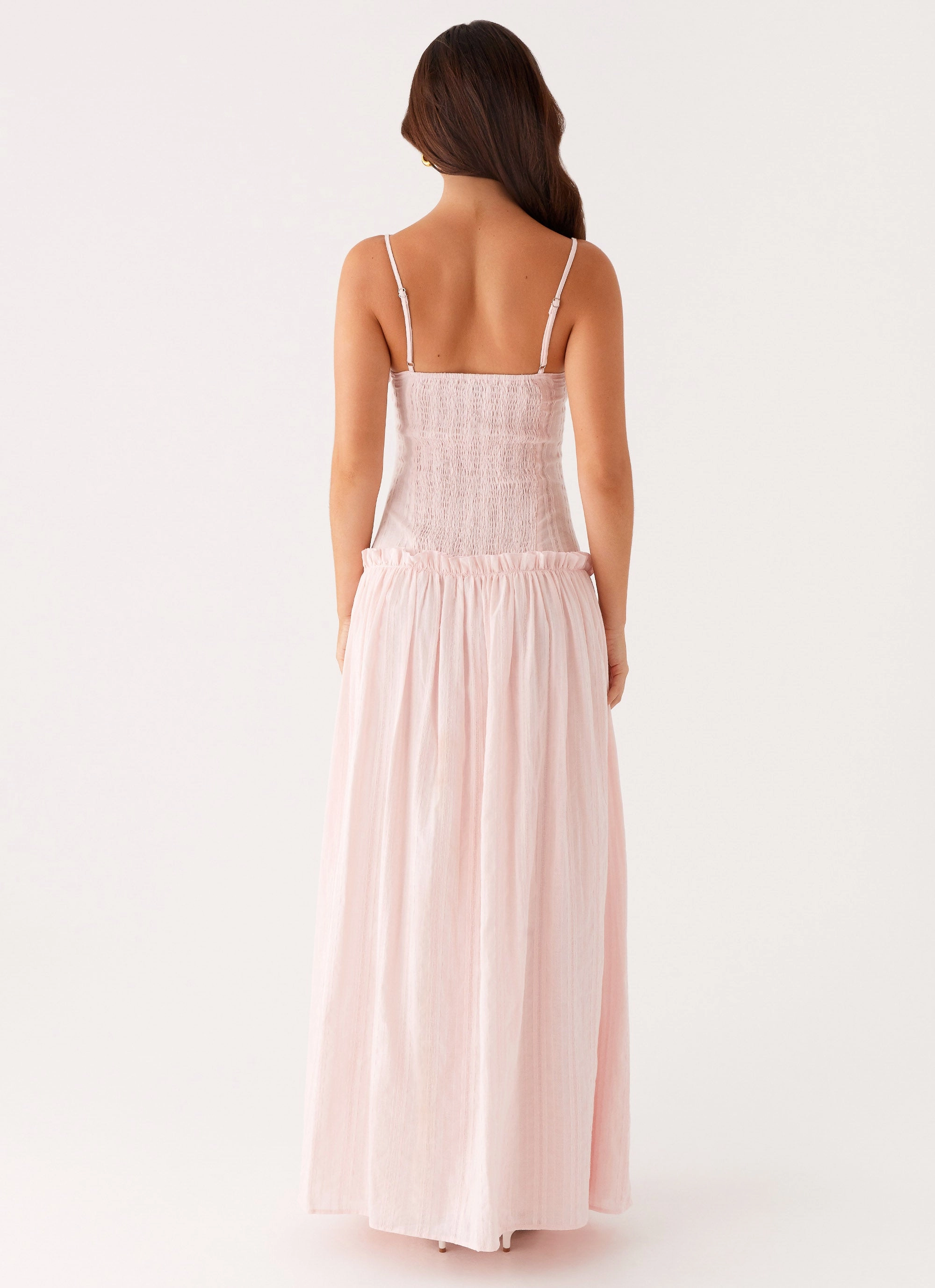 Urban Light Jacinda Drop Waist Maxi Dress - Pink