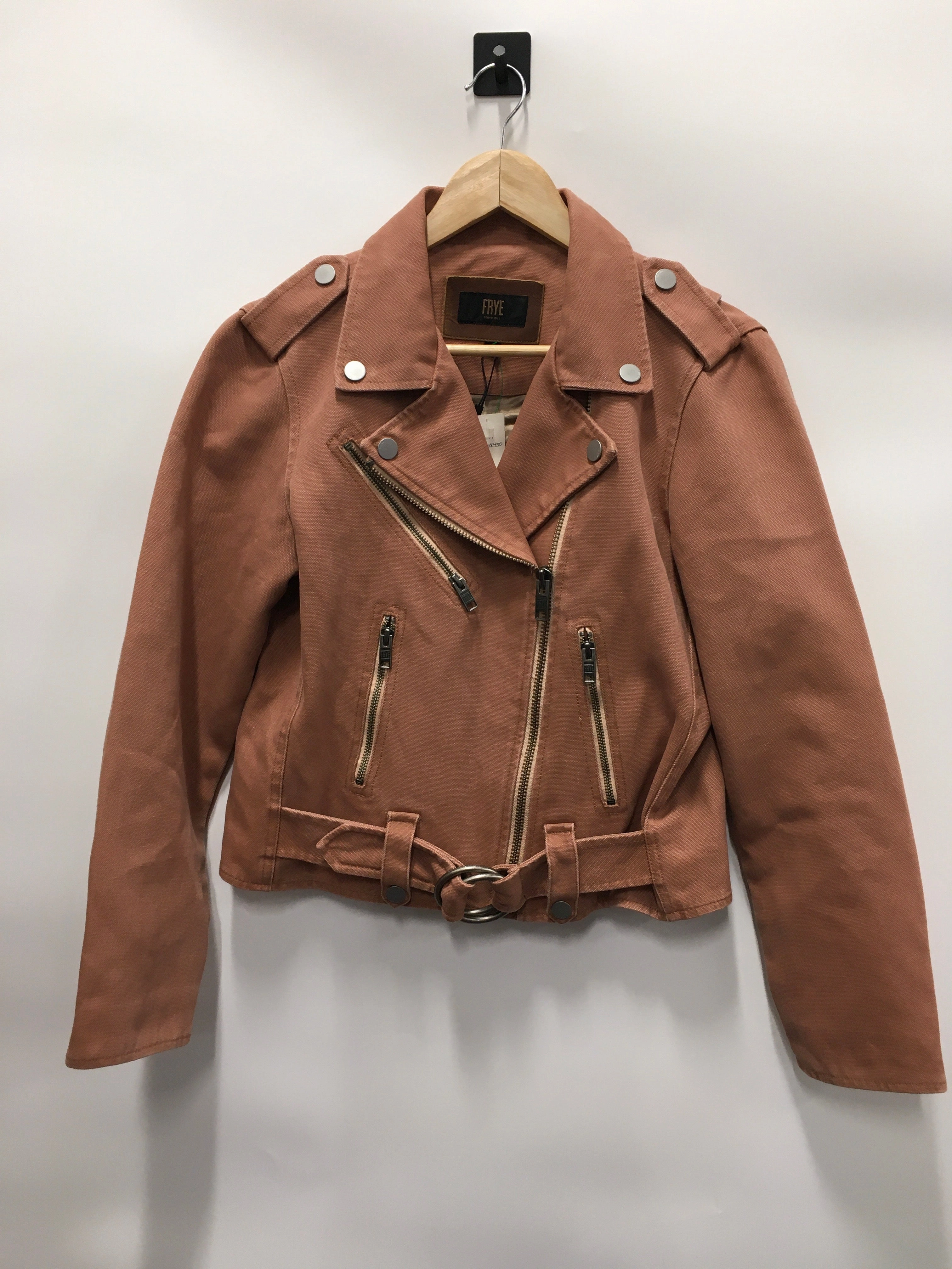 Jacket Denim By Frye  Size: S Noise Reducing Fabric