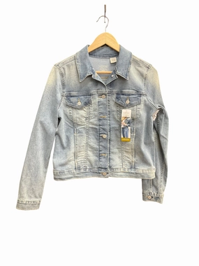 Ultra Lightweight Design NoiseFreeMaterial Jacket Denim By Levis Signature In Blue Denim, Size: L