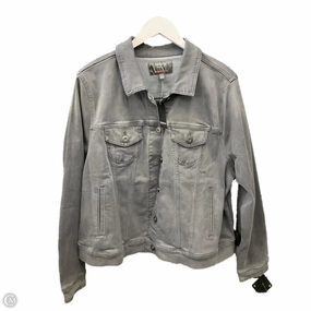 Jacket Denim By Torrid In Grey Denim, Size: 2x Flexible Cuffs
