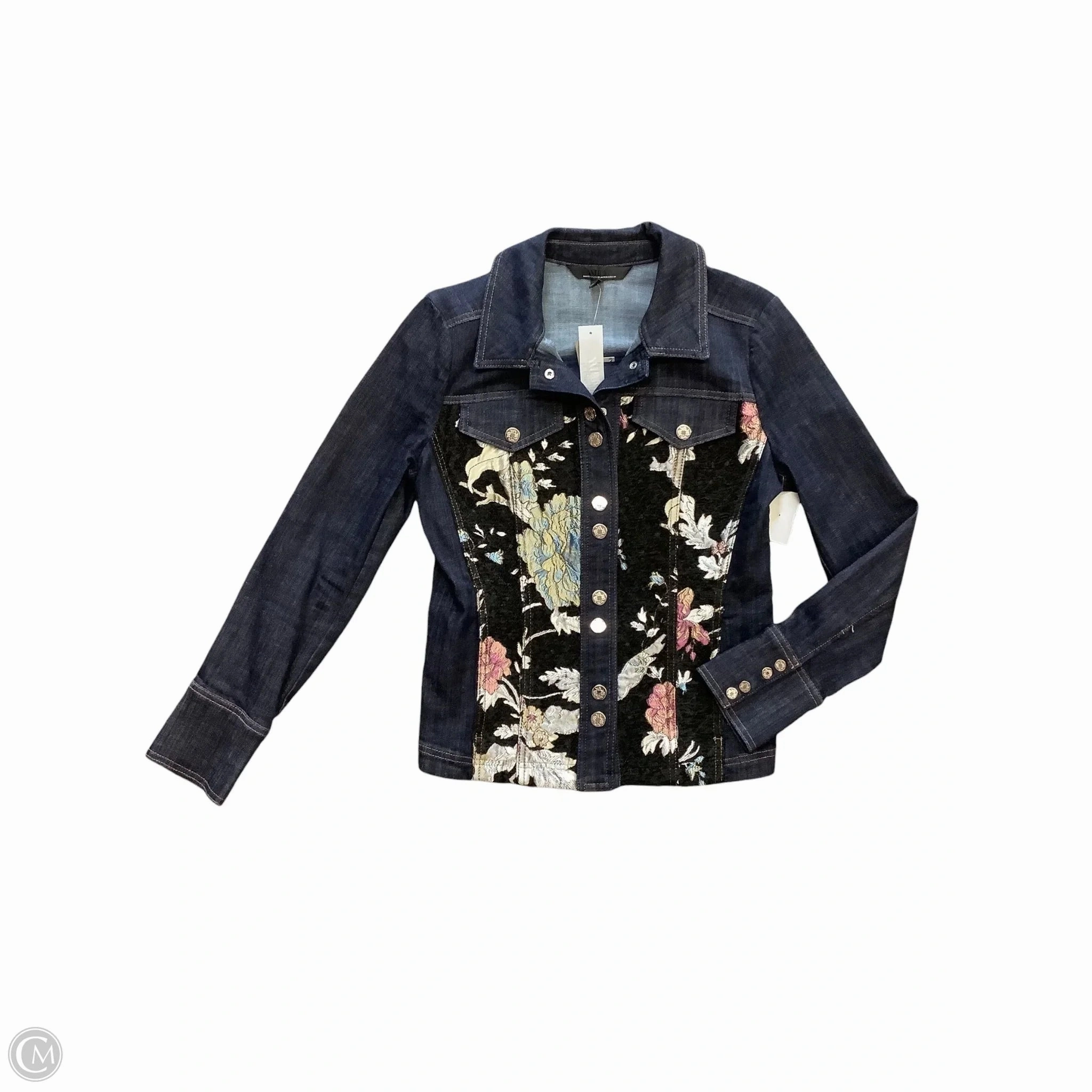 Everyday Layer Style Multi Purpose Layer Jacket Denim By White House Black Market In Blue Denim, Size: S