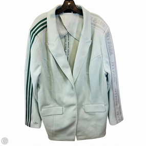 Jacket Designer By Ivy Park In Green, Size: 2x Elastic Hem Adjustment