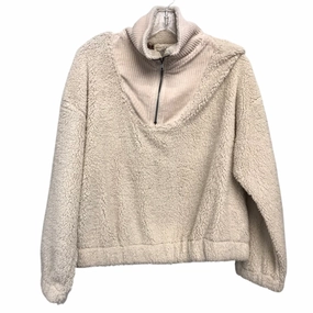 Anti Pilling Surface Treatment Jacket Faux Fur & Sherpa By Fair Haven In Beige, Size:L