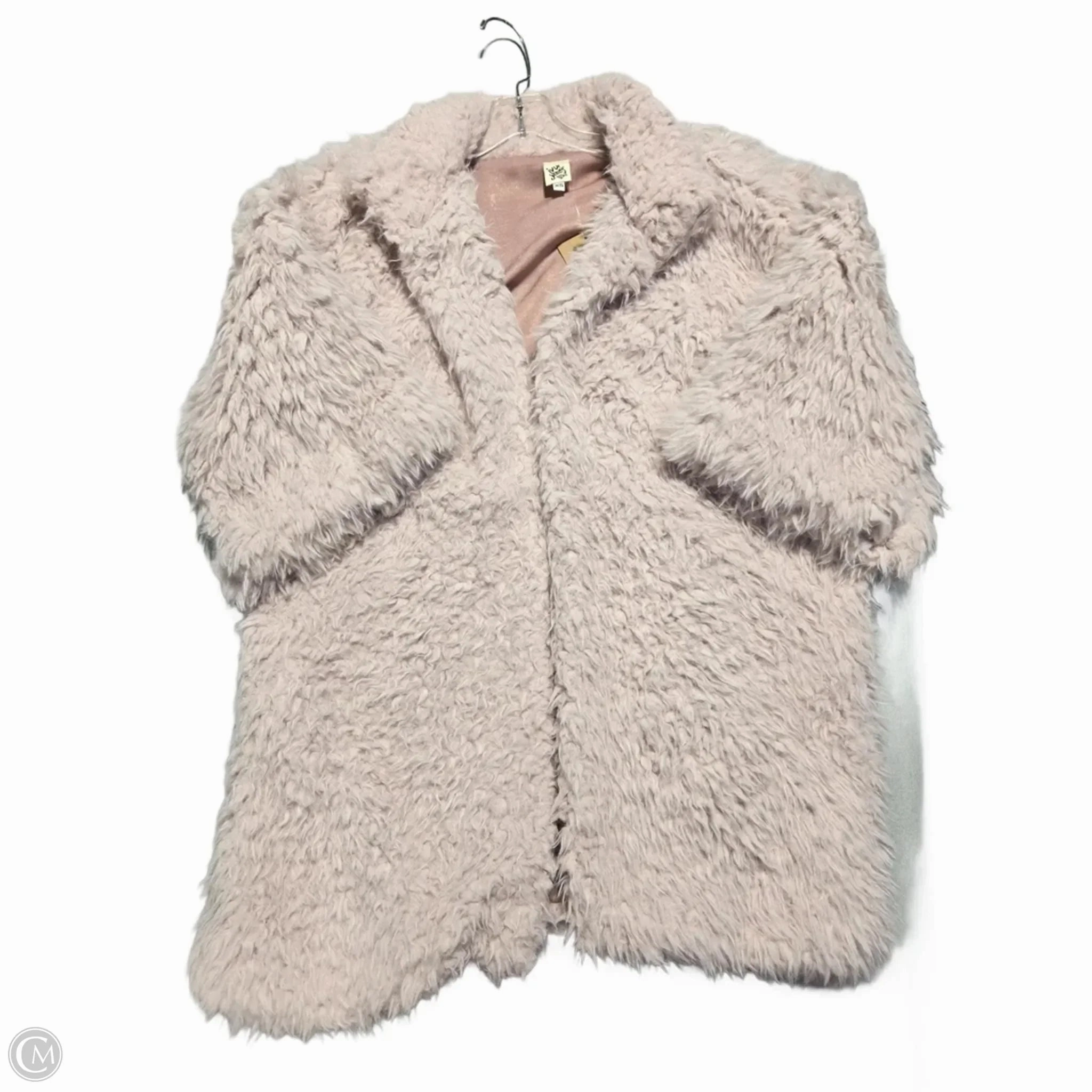 Eco Dye Process Jacket Faux Fur & Sherpa By Ivy Jane In Pink, Size: Xs