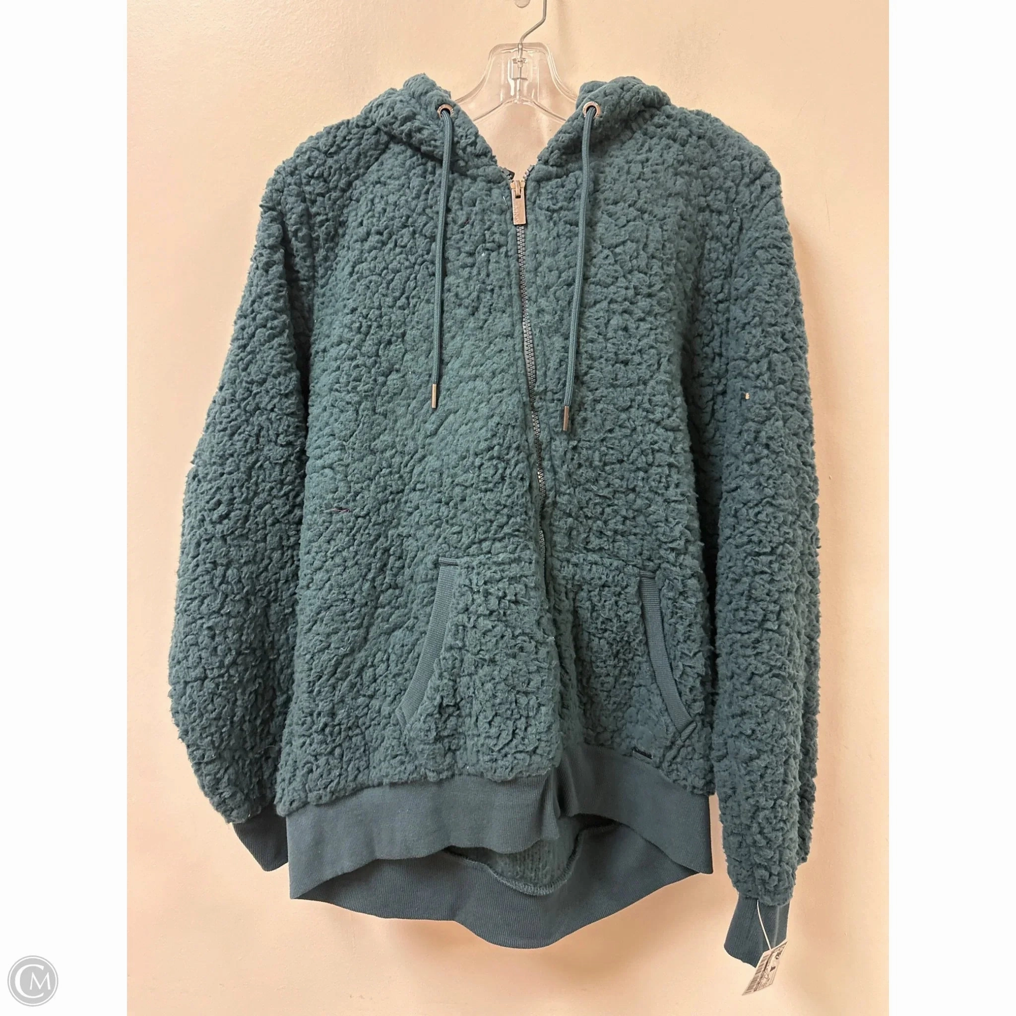 Jacket Faux Fur & Sherpa By Marc New York In Teal, Size: Xl Urban Outdoor Look
