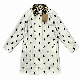 Jacket Luxury Designer By Burberry In Leopard Print, Size: S High Collar Options Eco Friendly Coating