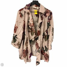 Jacket Other By Chicos In Multi-colored, Size: L Taped Edges