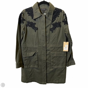 Cold Climate Body Mapped Ventilation Jacket Other By Halogen In Black & Green, Size: S