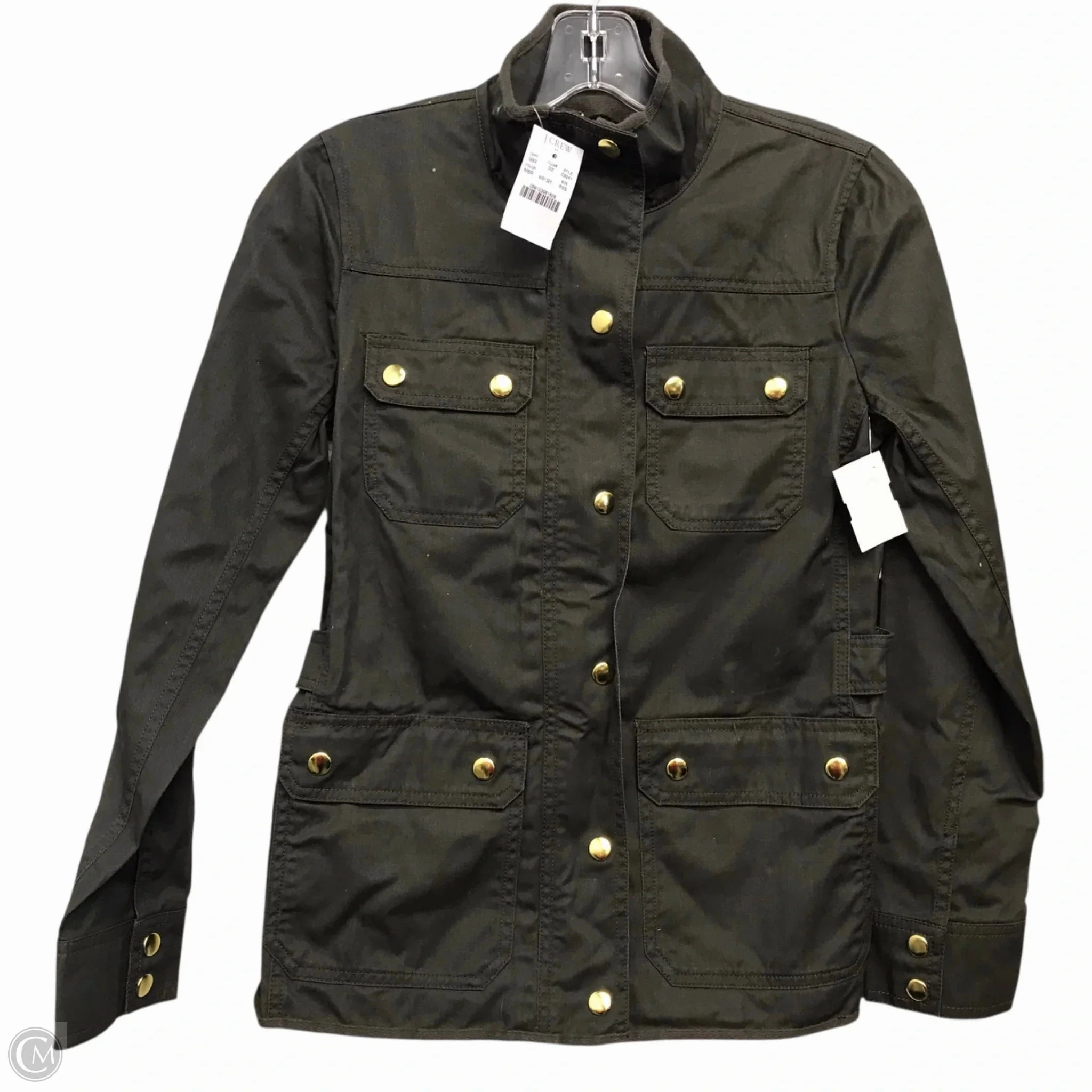 Jacket Other By J. Crew In Green, Size: Xs Four Way Stretch