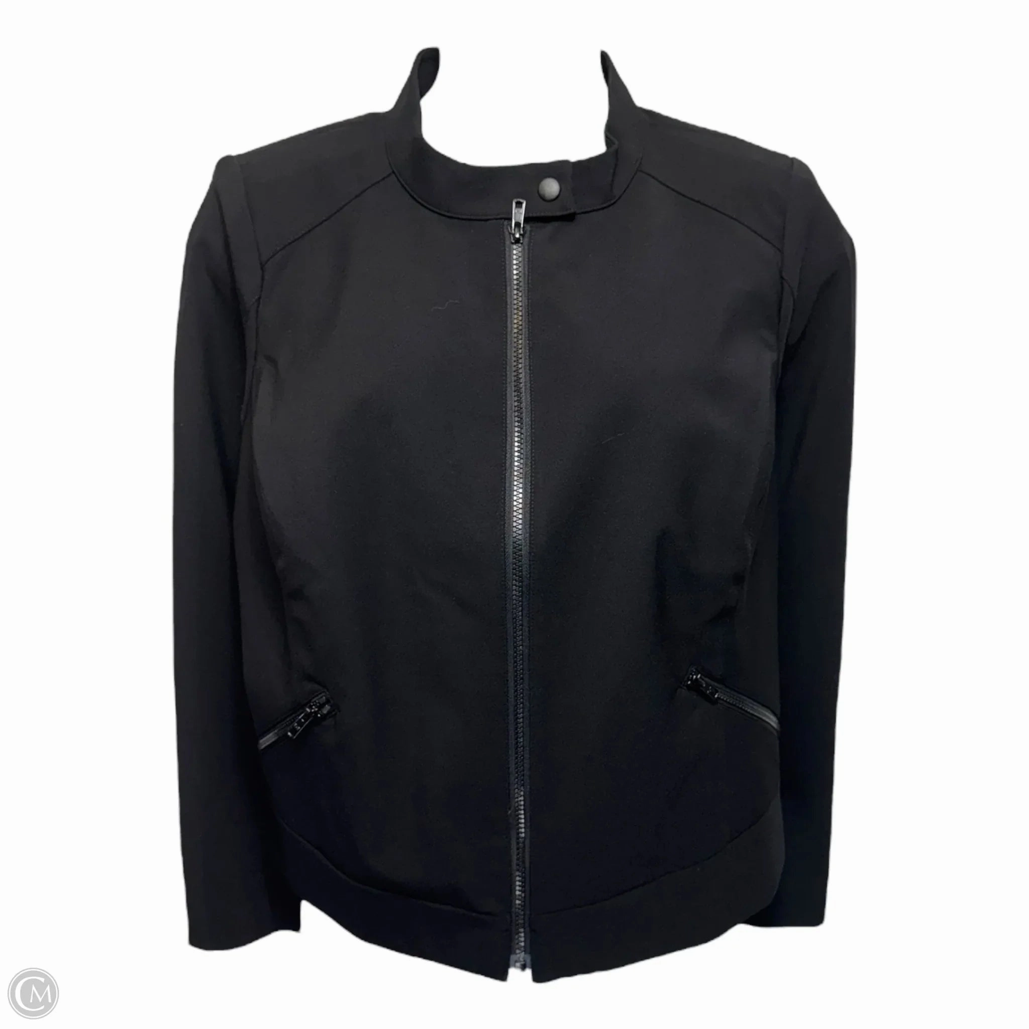 Jacket Other By Lane Bryant In Black, Size: 20 Quick Access Closures