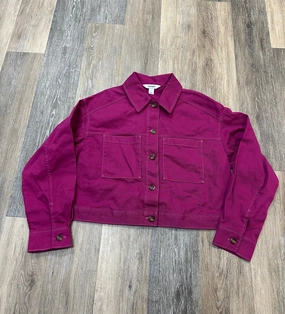 Quick Pull Zipper Jacket Other By Old Navy In Pink, Size: L