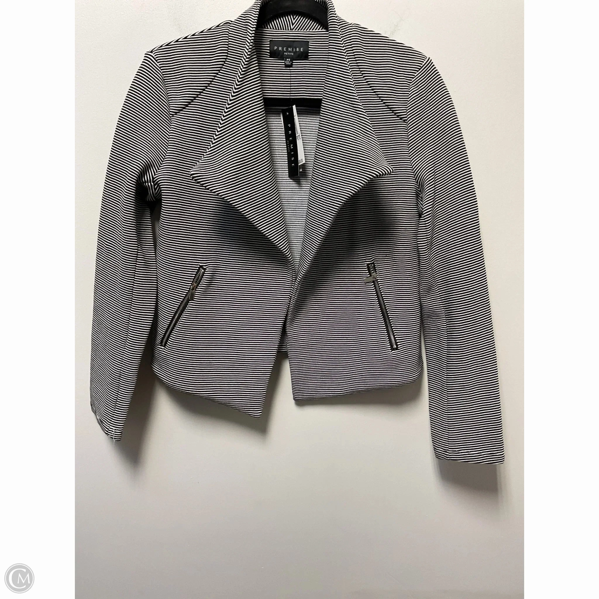 Jacket Other By Premise In Striped Pattern, Size: Sp Durable AbrasionResistant Panels