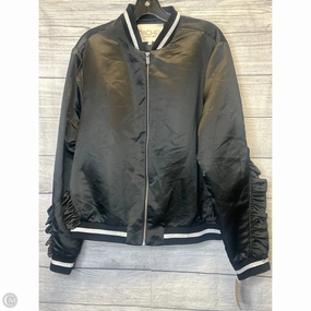 Reinforced Elbow Panels Light Activated Cooling Jacket Other By Rachel Roy In Black & Silver, Size: Xxl