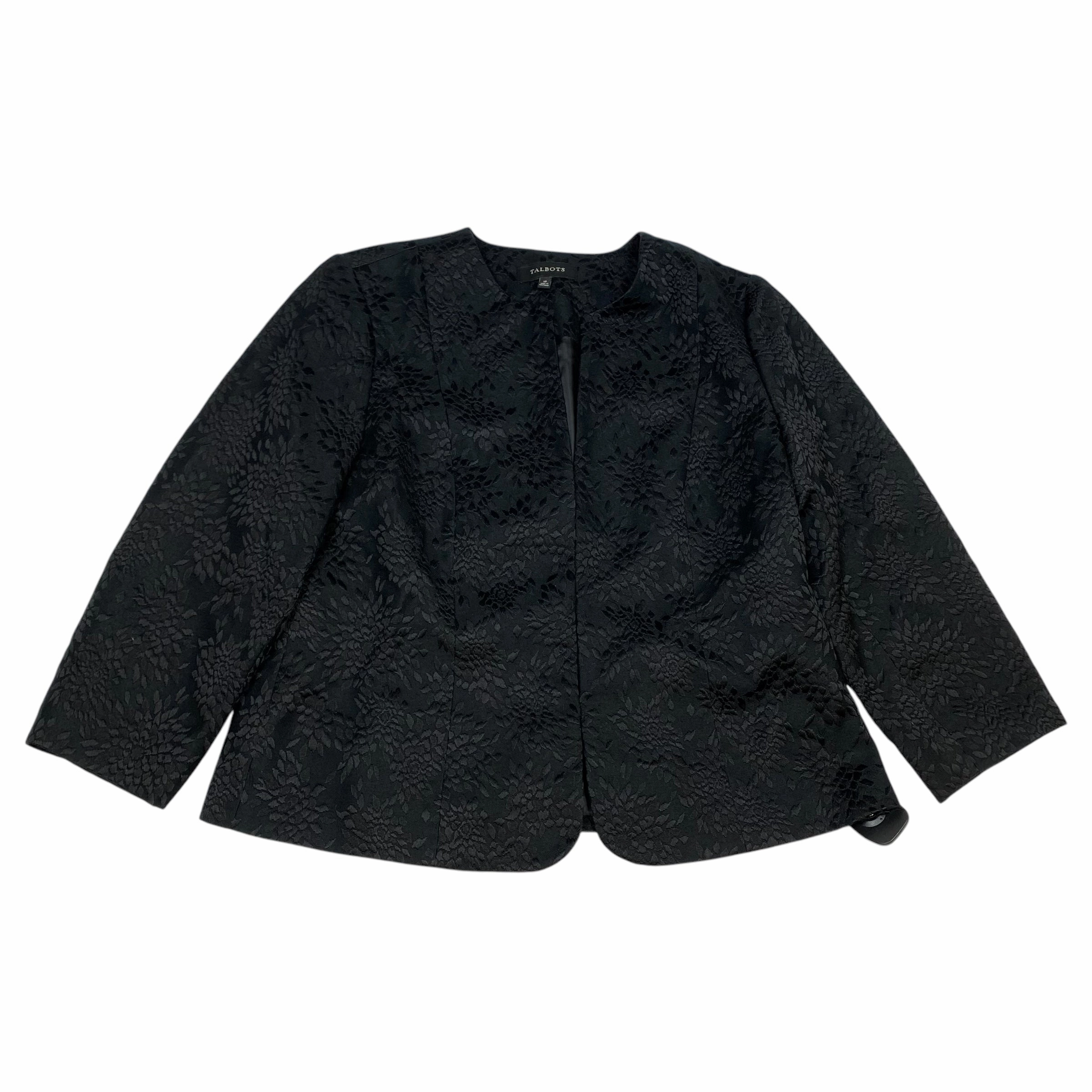 Everyday Fit Style Jacket Other By Talbots In Black, Size: L