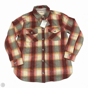 Stretch Cloth Jacket Other By Thread And Supply In Plaid Pattern, Size: L