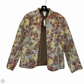 Airy Cloth All Day Comfort Design Jacket Puffer & Quilted By Clothes Mentor In Multi-colored, Size: L