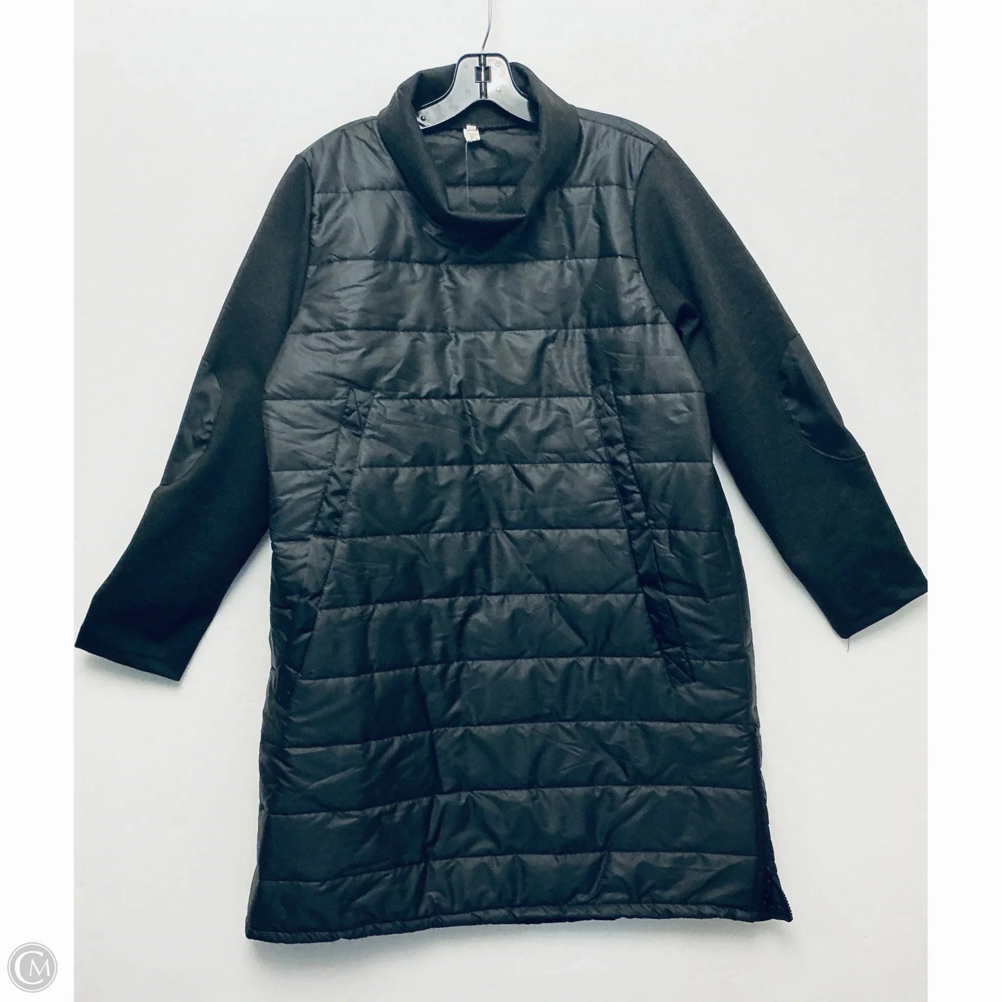 Multipurpose Layering Jacket Puffer & Quilted By Cmc In Grey, Size: 2x