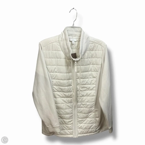 Jacket Puffer & Quilted By J. Jill In White, Size: Xl Thermal Retention Layer Everyday Active Style