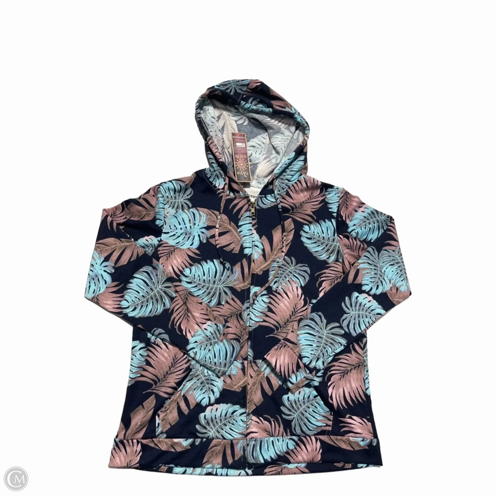 Basic Layers Reinforced Seam Construction Jacket Shirt By Cmc In Tropical Print, Size: L