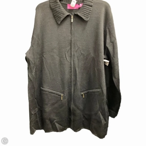 PFC Free Treatment Weekend Ready Look Jacket Shirt By Dana Buchman In Black, Size: 3x