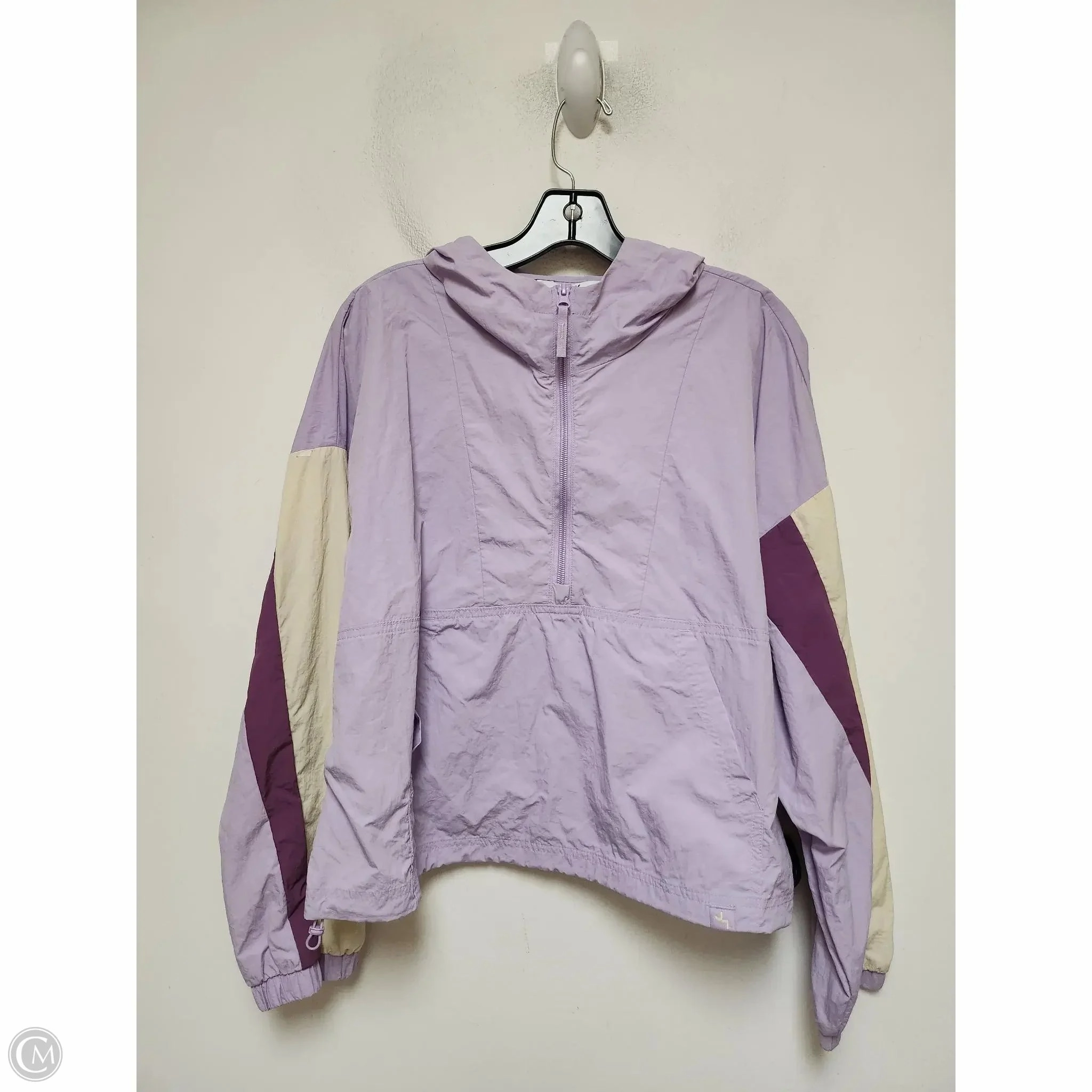 EcoFriendlyInsulation Jacket Windbreaker By Joy Lab In Purple, Size: Xl
