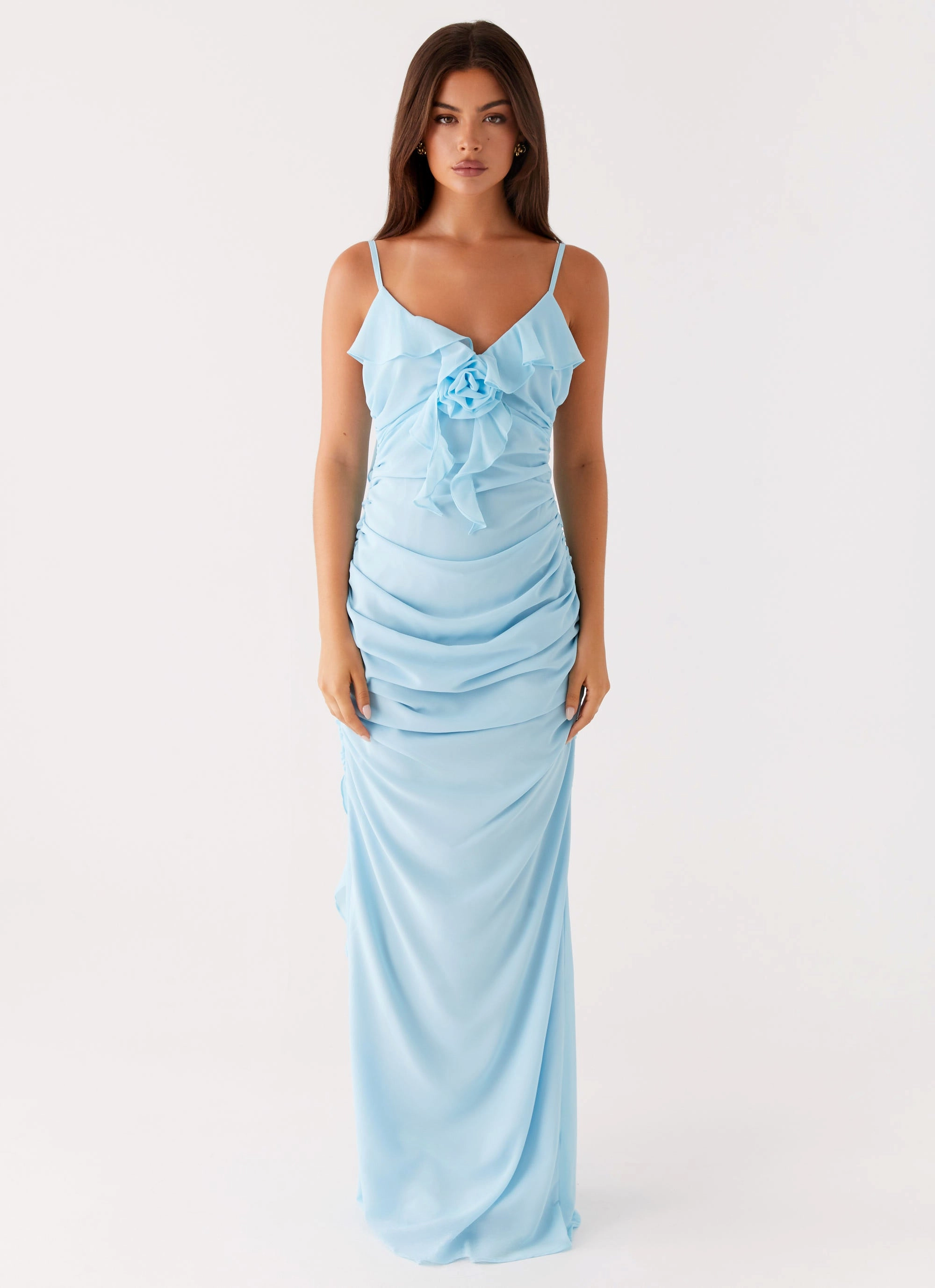Flattering Cut Wear Jasmina Maxi Dress - Blue