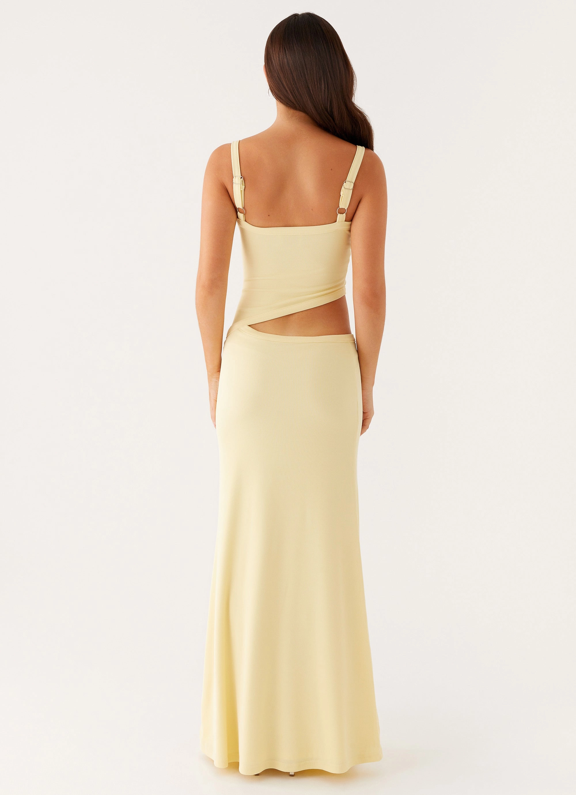 Minimal Detail Jocelyn Maxi Dress - Yellow
