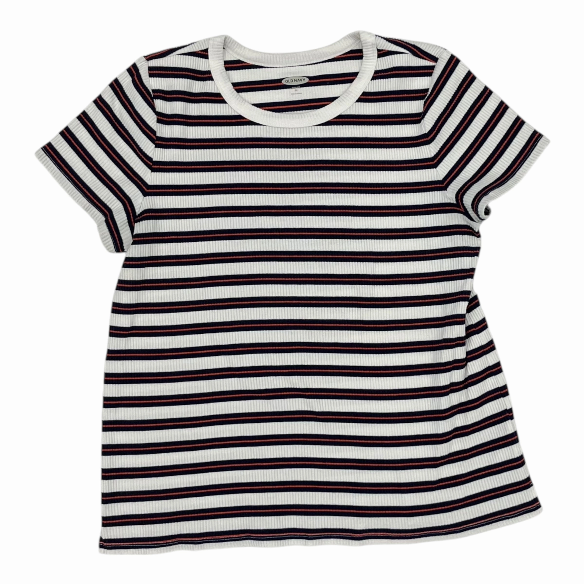 Top Ss By Old Navy In White, Size:Xl Button Down Soft and Relaxed