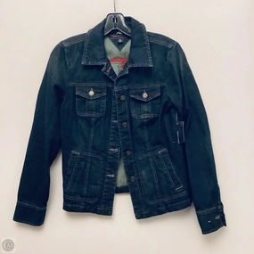 Eco Friendly Coatings Thermoregulating Lining Jacket Denim By Tommy Hilfiger In Blue Denim, Size: S
