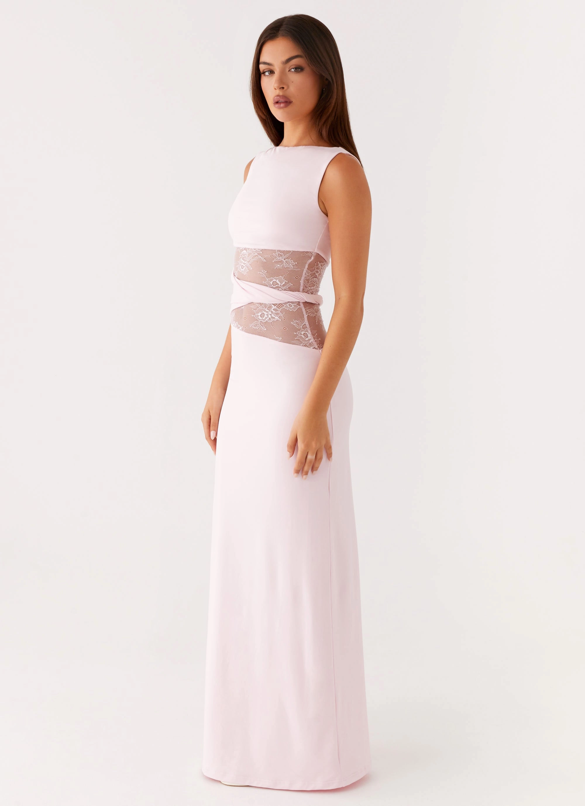 Karma Maxi Dress - Pink Bright Petal