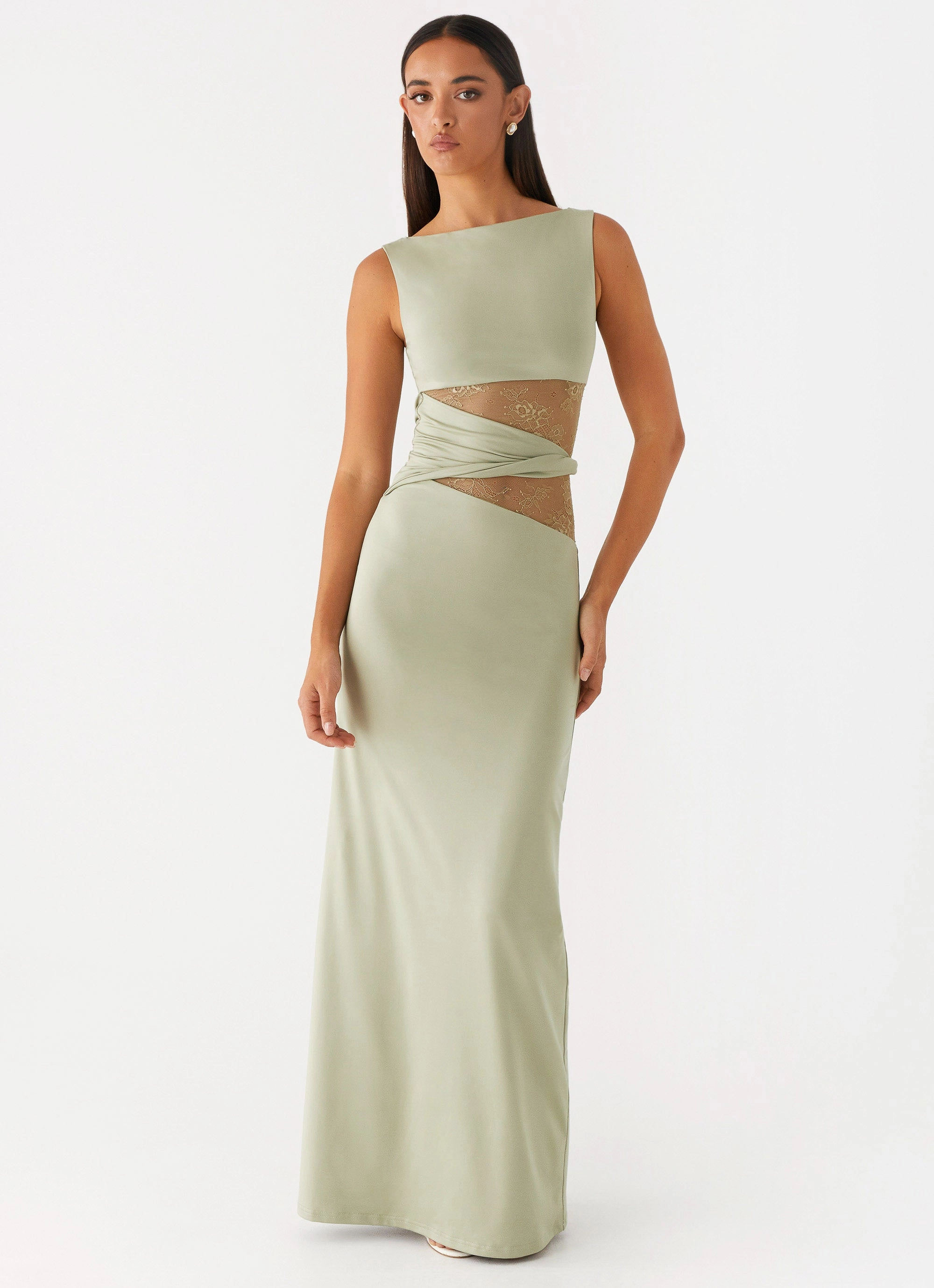 Layering Fit summer breeze Karma Maxi Dress - Sage