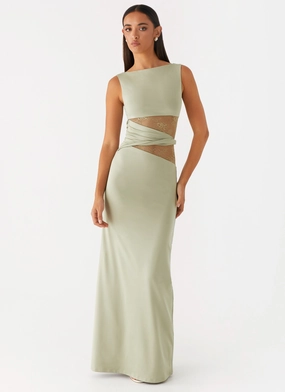 Layering Fit summer breeze Karma Maxi Dress - Sage