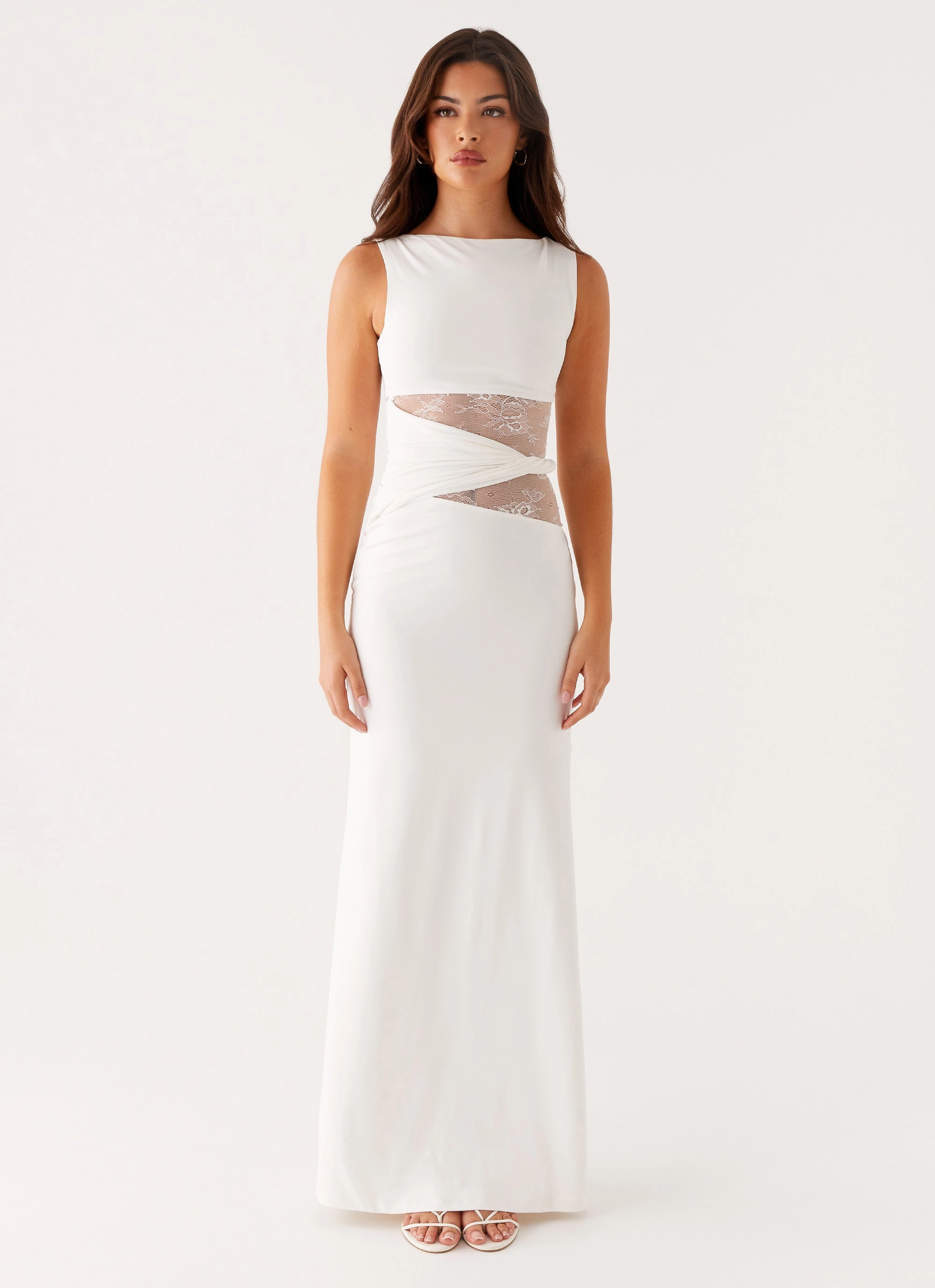 Youth Charm Wedding Style Karma Maxi Dress - White