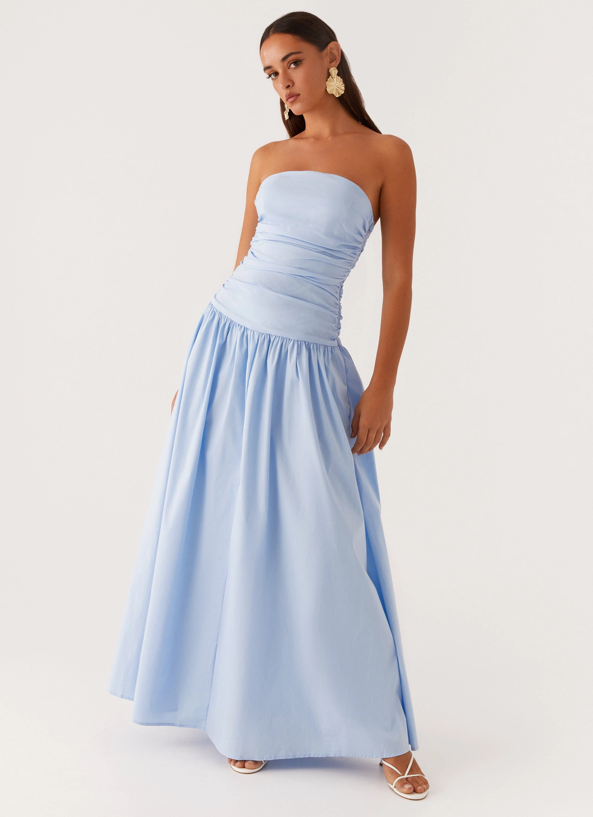 Resort Outfit Carmel Maxi Dress - Blue