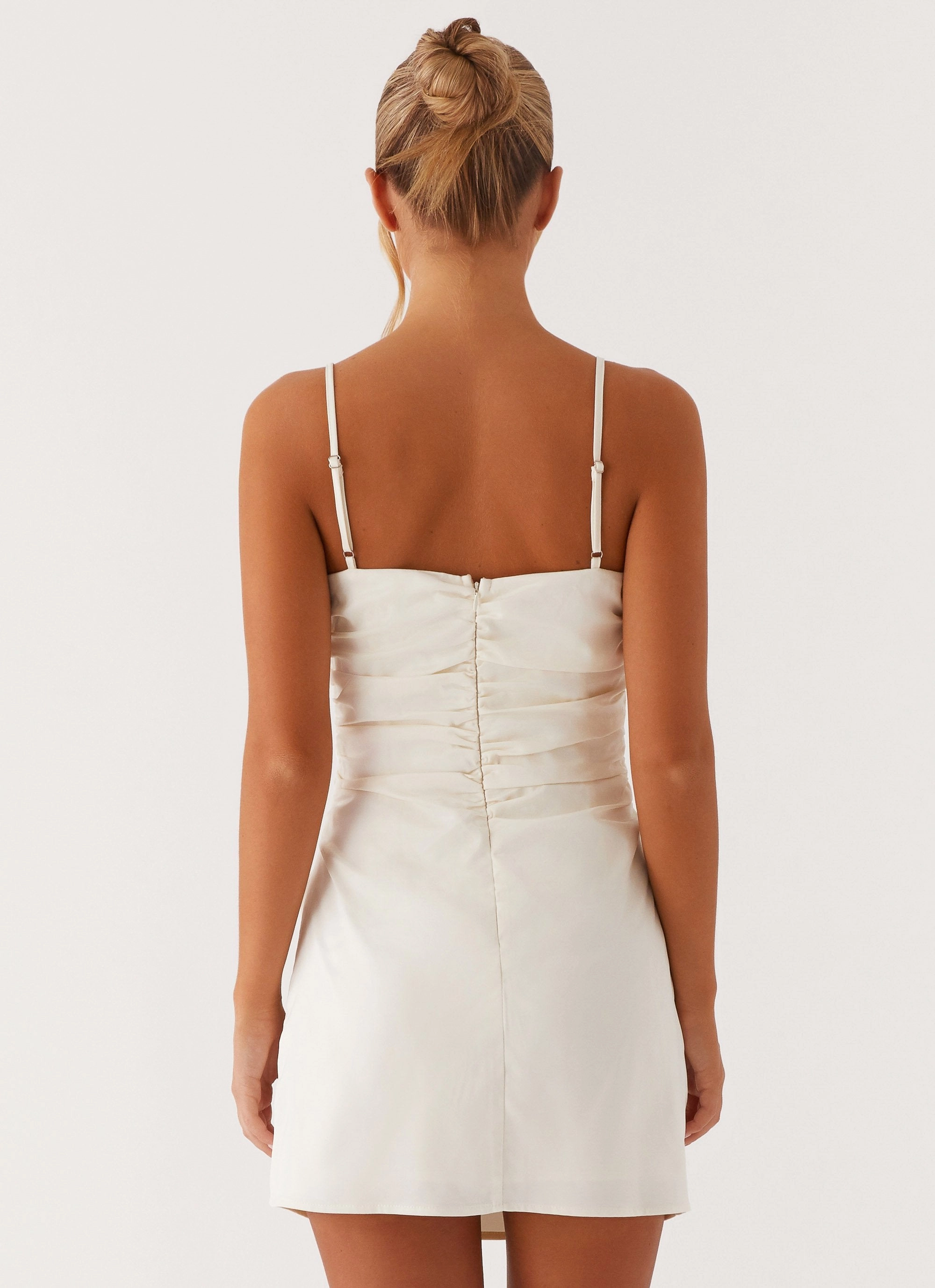 Bold Simplicity Last Summer Mini Dress - Ivory