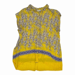 Tunic Ss By Clothes Mentor In Yellow, Size:Xl Comfy Movement