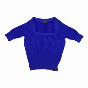 Snuggle Layers Sweater Designer By Luisa Spagnoli In Blue, Size:S