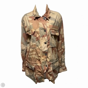 Lead The Way Camouflage Field Jacket By Free People In Camouflage Print, Size: S Rugged Daily Style Comfy Layers