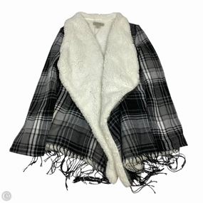 Casual Street Style Jacket Shirt By Charlie Paige In Black & Grey, Size: L