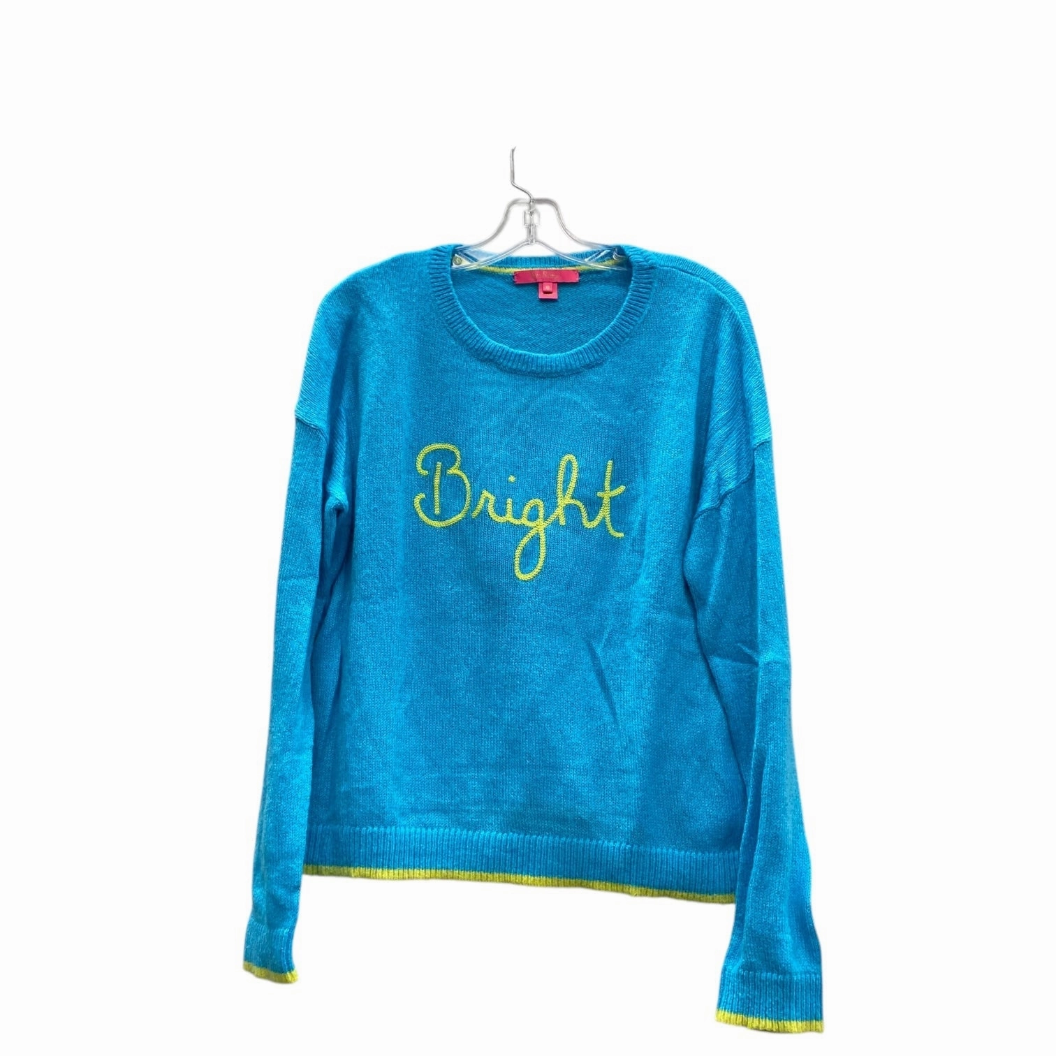 Sweater Designer By Lilly Pulitzer In Blue, Size:Xl Compression Fit Technology