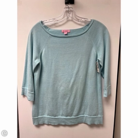 Ventilated Underarm Design Sweater Designer By Lilly Pulitzer In Blue, Size: M