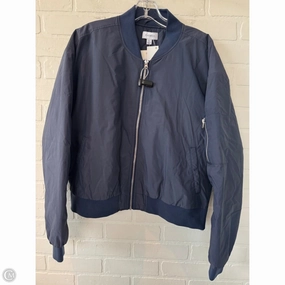 Jacket Puffer & Quilted By Evereve In Blue, Size: Xl Reflective Safety Trim Modular Layering