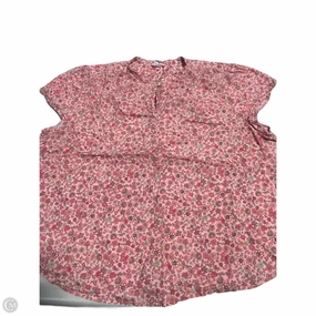 Top Short Sleeve By J. Jill In Floral Print, Size: 3x Comfort and Breathable