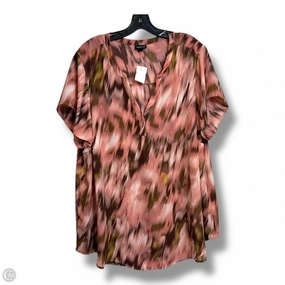 Performance Fit Top Short Sleeve Basic By Torrid In Orange, Size: 3x