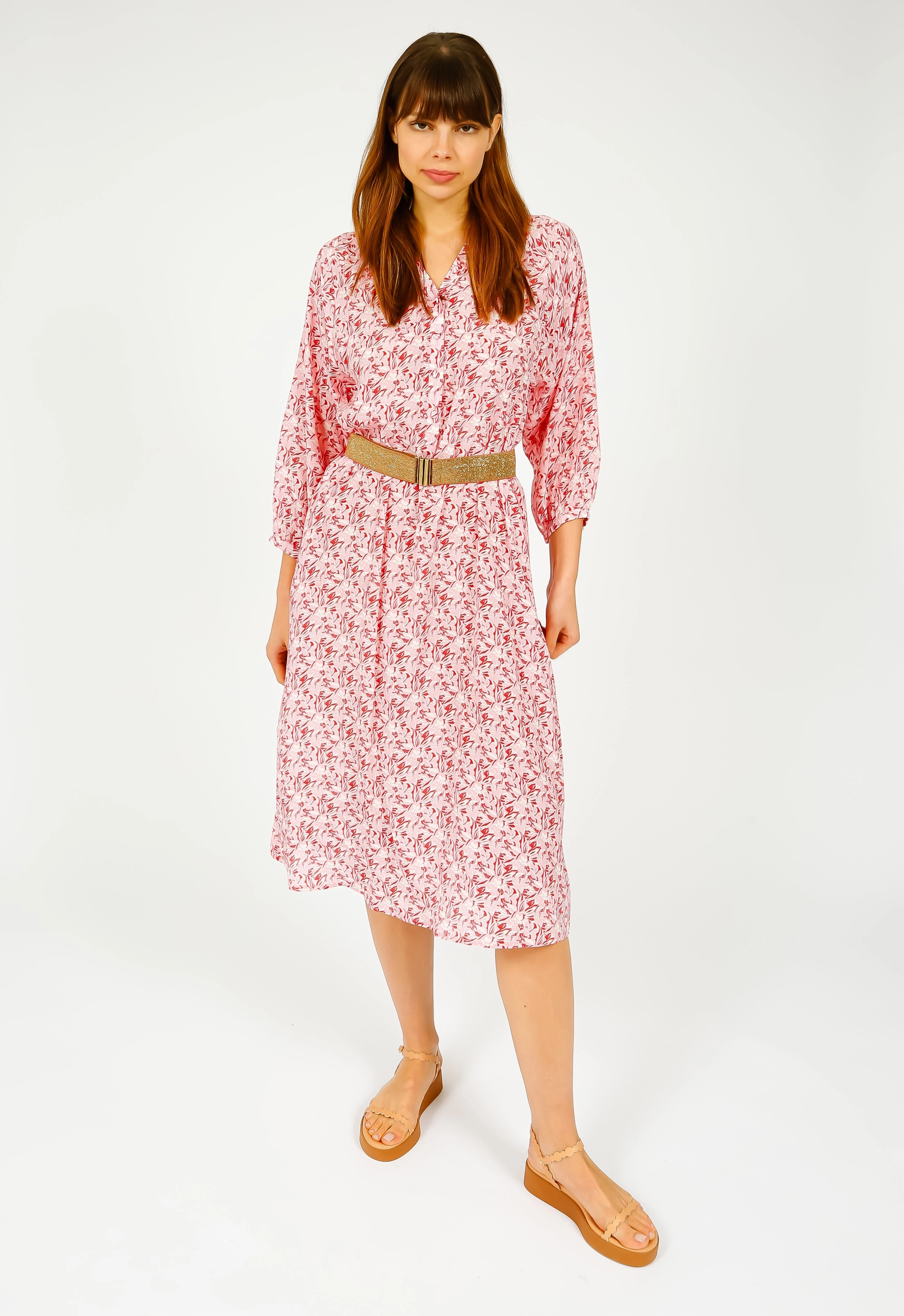 Smile Feel PPL Zion Dress in Bahia 03 Red