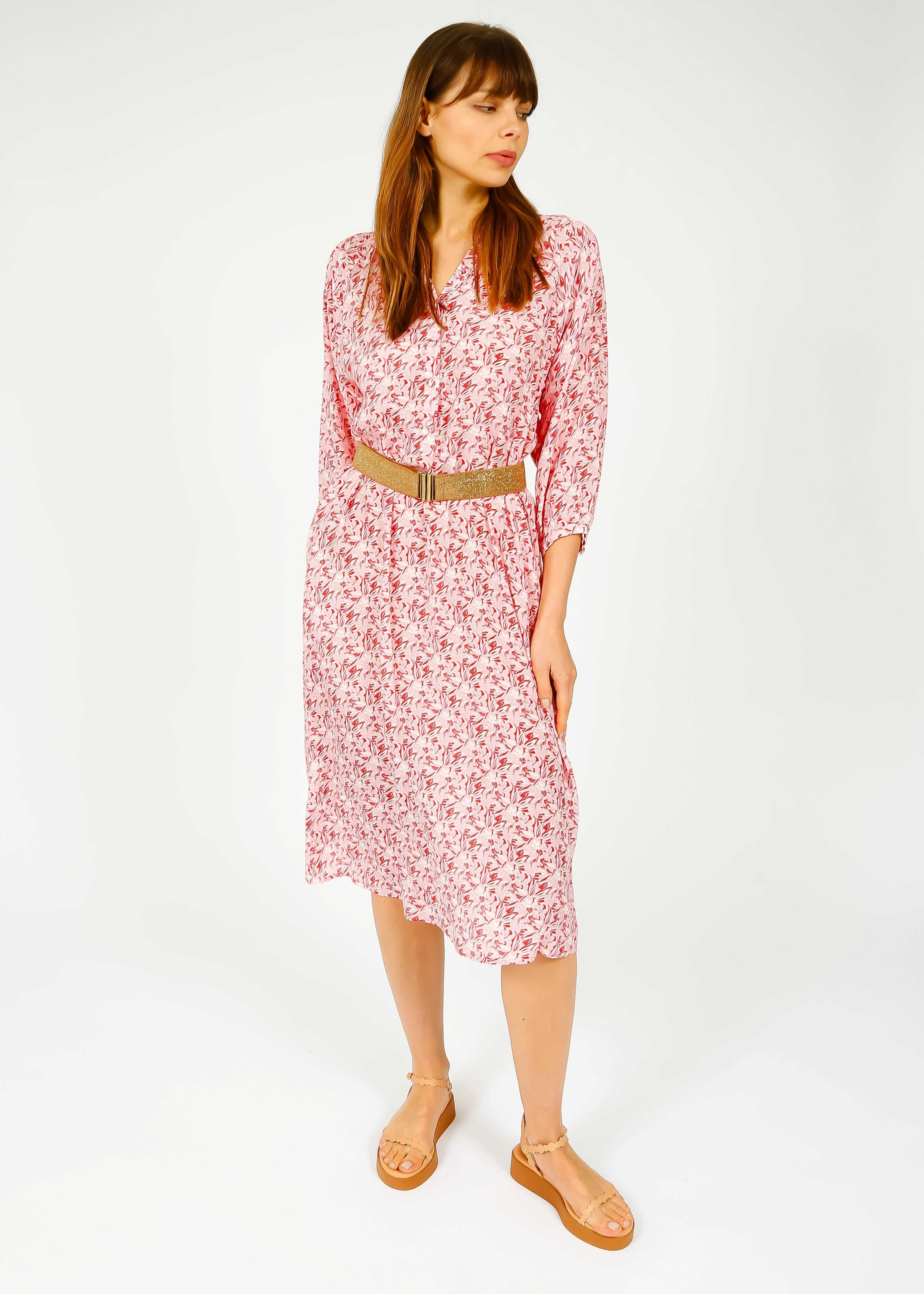 PPL Zion Dress in Bahia 03 Red Photo Glow Night Appeal