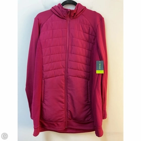 MultiAngleVentilation Jacket Puffer & Quilted By Tek Gear In Maroon, Size: Xl