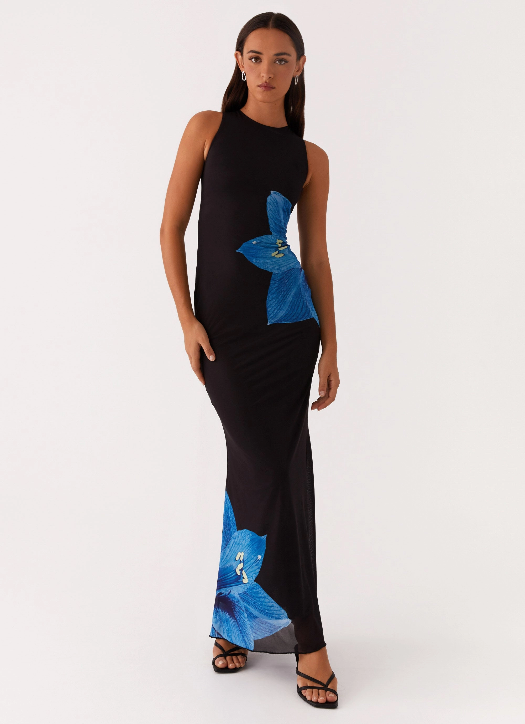 Manhattan Nights Maxi Dress - Black Light and Comfortable